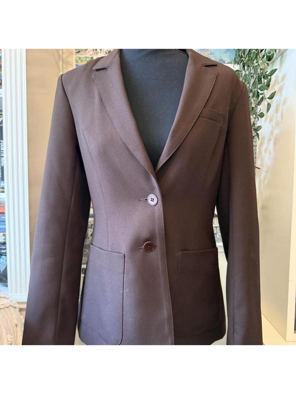 Levi Strauss Vintage 70’s Brown Two Button Patch Pocket Blazer Size M